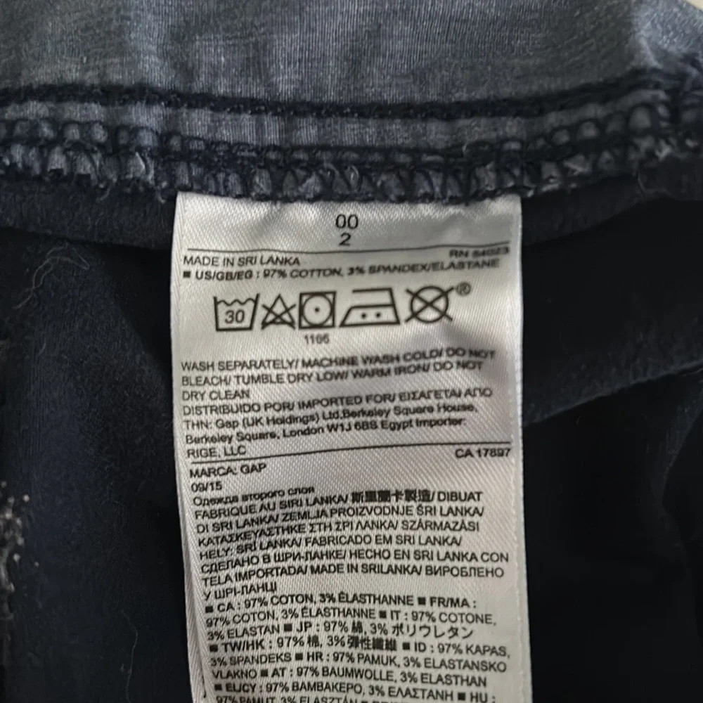 GAP Girlfriend Twill Khaki Chino Pant Navy Size 00 - Picture 12 of 12